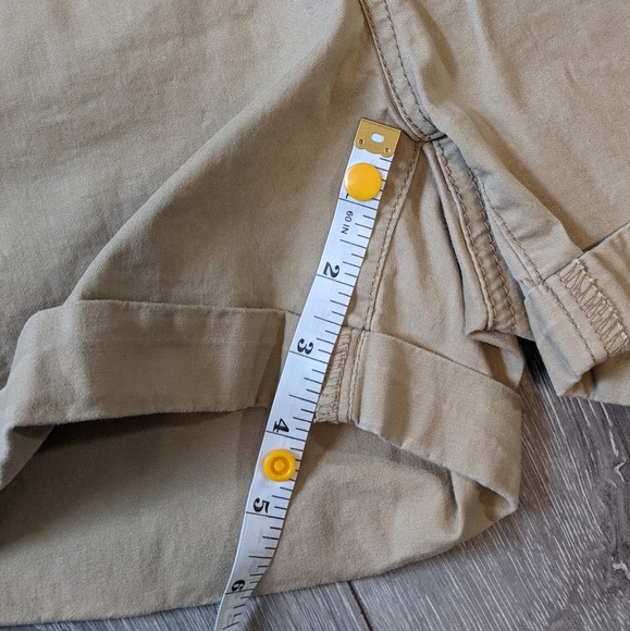 Aeropostale Khaki Midi Twill Shorts - Picture 5 of 5